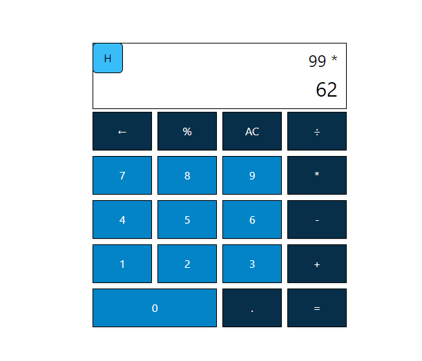 Simple React Calculator Web Application
